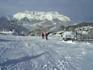 Skilaufen am Rossfeld